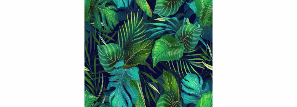 Déco Feuilles Exotiques FDH